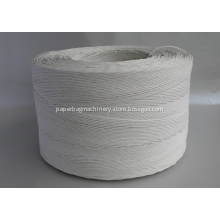 White Color Twisted Paper Rope Roll